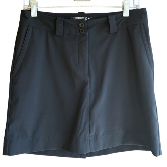 Nike Golf Skort Dri-Fit Tour‎ Performance Slate Gray Golf Skirt Size 14 Athletic - Picture 1 of 12